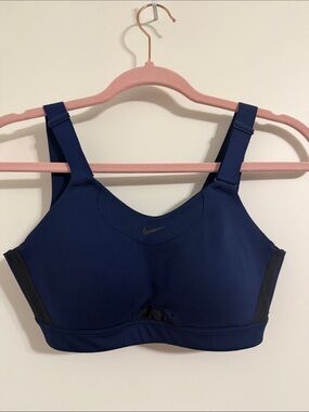 Nike Women's High-Impact Sports Bra in Deep Navy